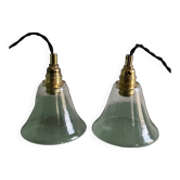 Pair of portable lamps