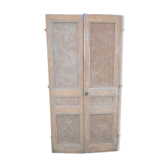 Old wall closet doors