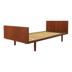 Lit en teck, design danois, - hans