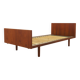 Teak bed, Danish design, 1960s, designer: Hans J. Wegner, manufacturer: Get