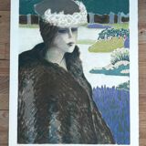 Original lithograph signed by Jean Pierre Cassigneul.