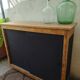 Old buffet with sliding doors