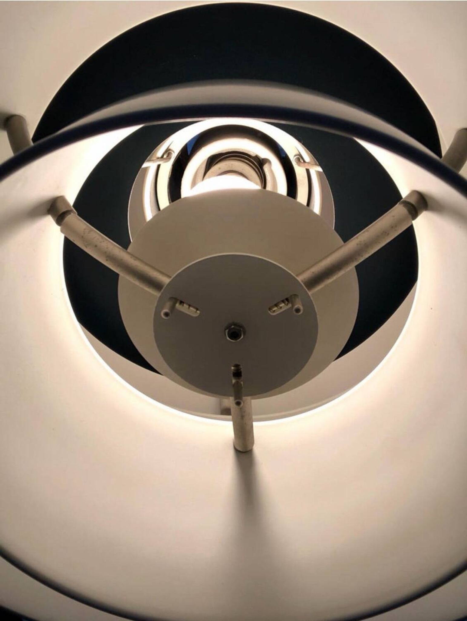 Iconic vintage large P. Henningsen PH6 1/2 - 6 Charlottenborg chandelier