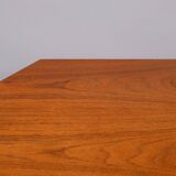 Teak octangle shaped dining table 1960s