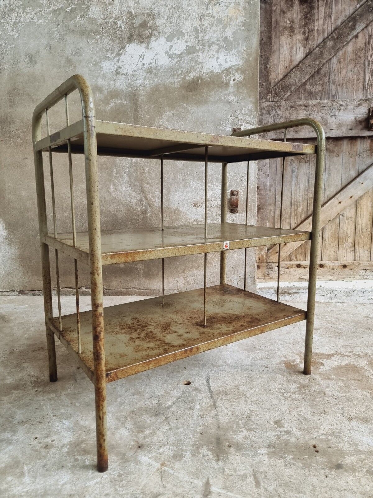 Industrial sidetable shelving rack bathroom furniture