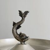 Metal serving dish
