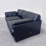 Canapé / lit de jour vintage des années 1980 dans le style de De Sede DS76