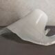 Vintage tulip blown glass lampshade Murano