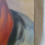 Tableau huile portrait orientaliste