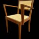 Paire de fauteuils bridge art deco