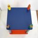 Side table / bedside table Colourful crayons 1980s