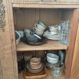 Louis XVI style wooden sideboard