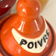 French 1950s ceramic vinaigrette set, Pol Chambost style