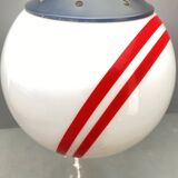 Hanging Pendant Lamp with Round Glass Shade