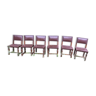 Lot de 6 chaises