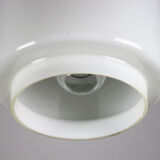 Vintage bauhaus opaline cascade pendant light, 1940s