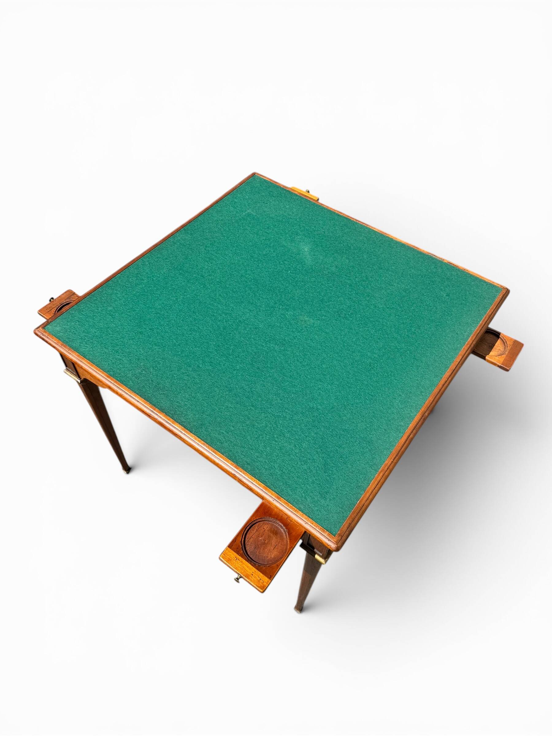 Square game table "tric trac" in Louis XVI style, 19th century.