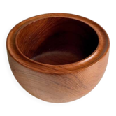 VINTAGE Solid Teak Salad Bowl
