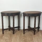 Louis XIII style side tables/end tables