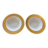 Assiettes profondes Haviland Thistle (prix par assiette)