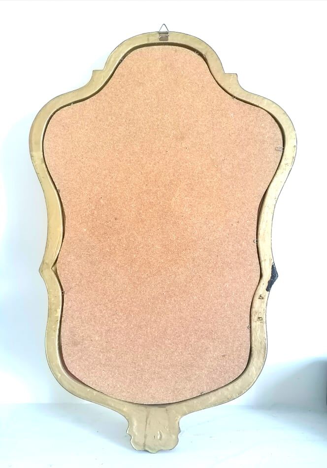 Louis XV style gilded mirror 38x58cm