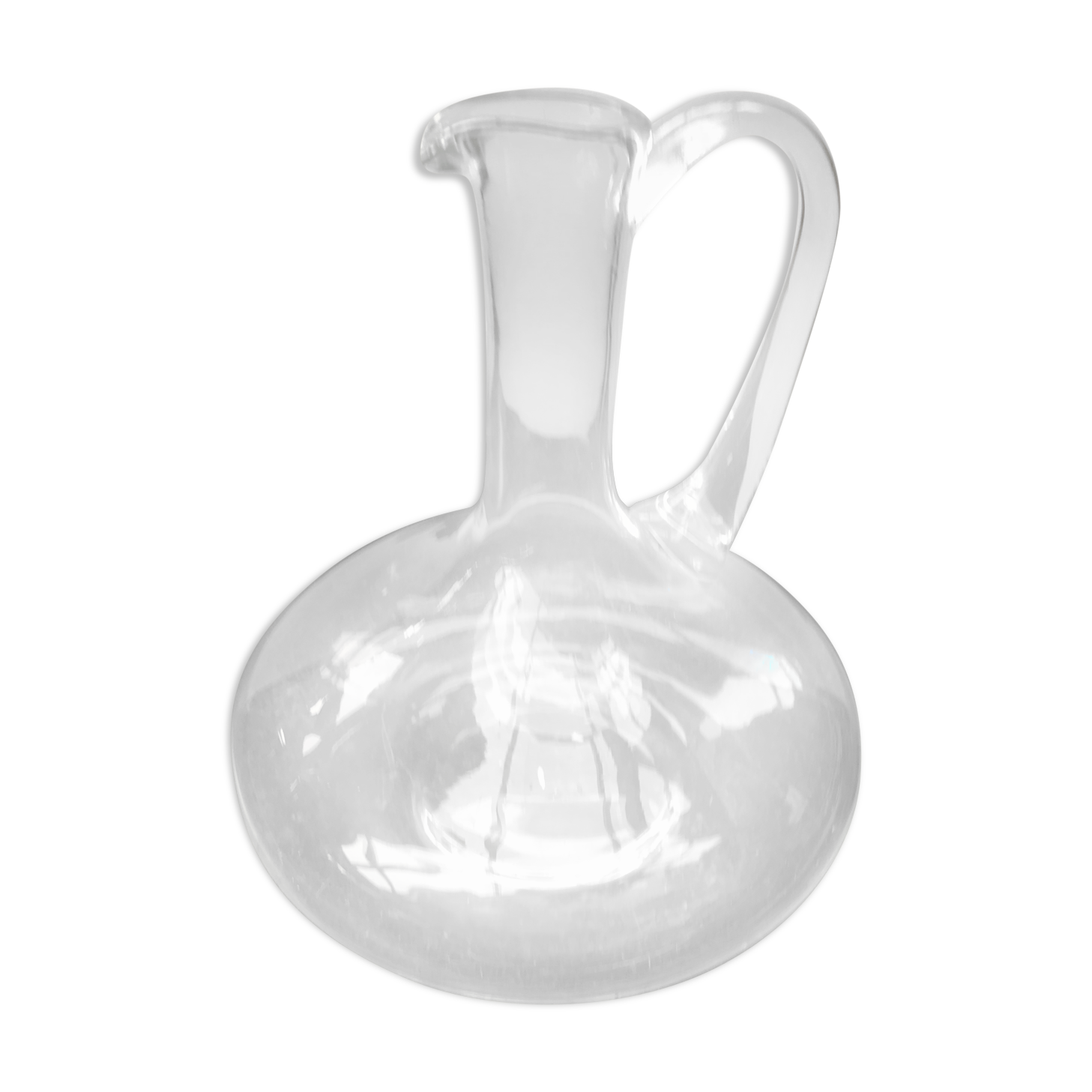 Carafe to decant glass blown