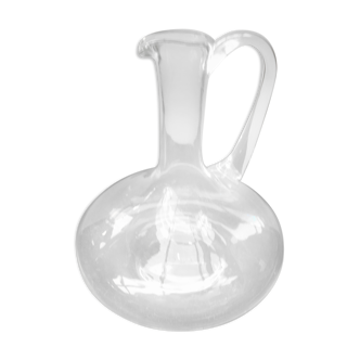 Carafe to decant glass blown