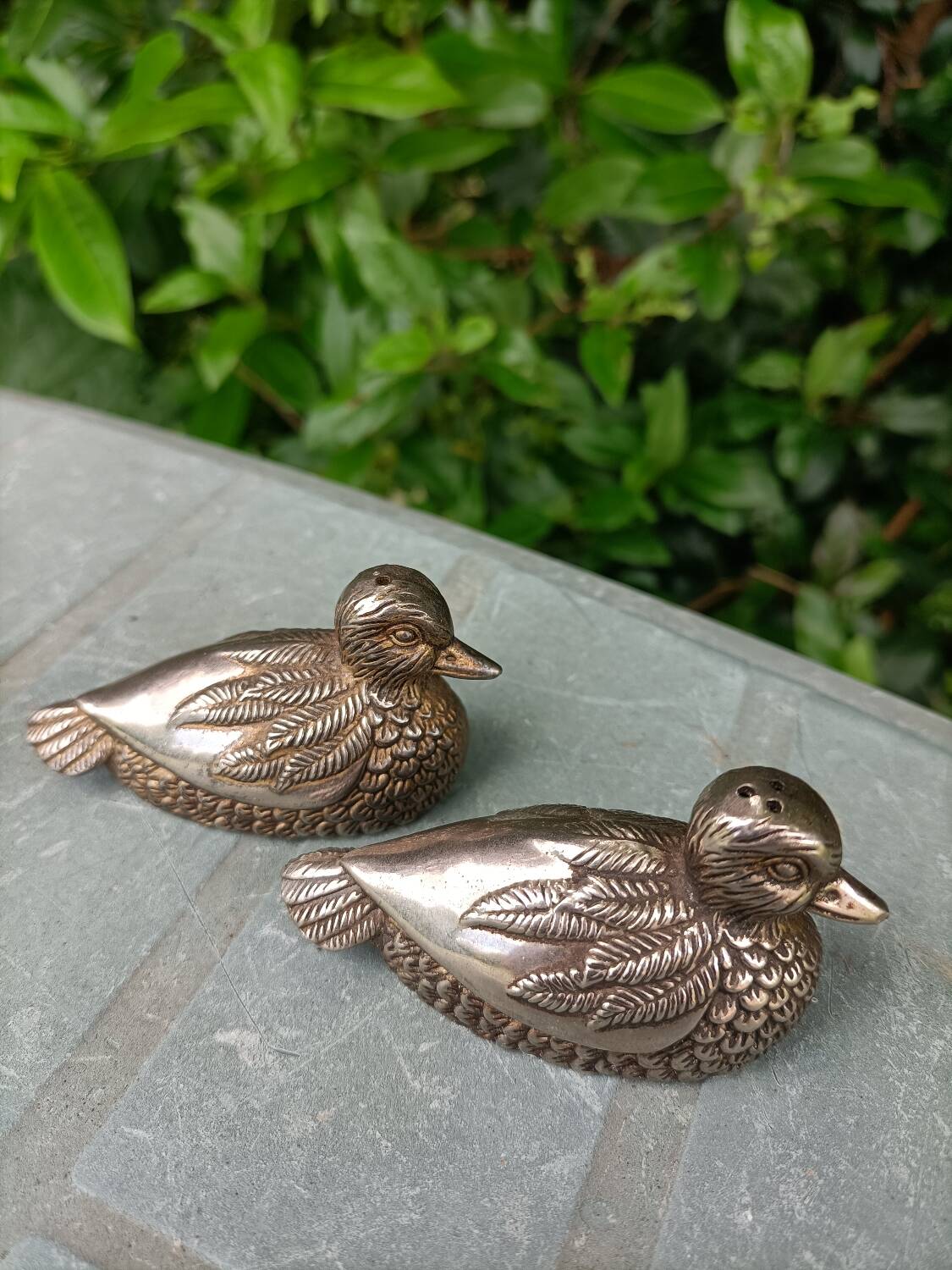 Retro Salt and Pepper Shakers Ducks 🦆