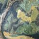 Vintage Oil on Canvas by Swedish artist Anna Munther (1915-2000)