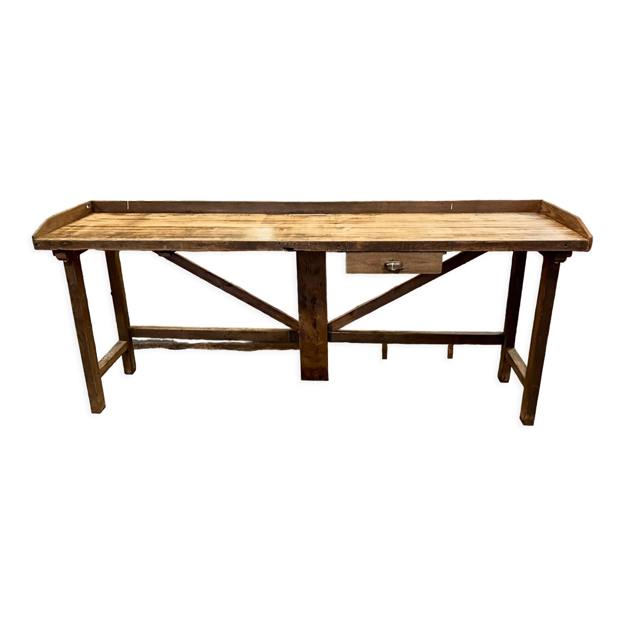 Old high table workbench