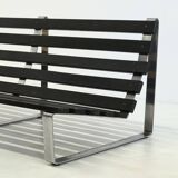 Banc à lattes vintage par Kho Liang Ie pour Artifort