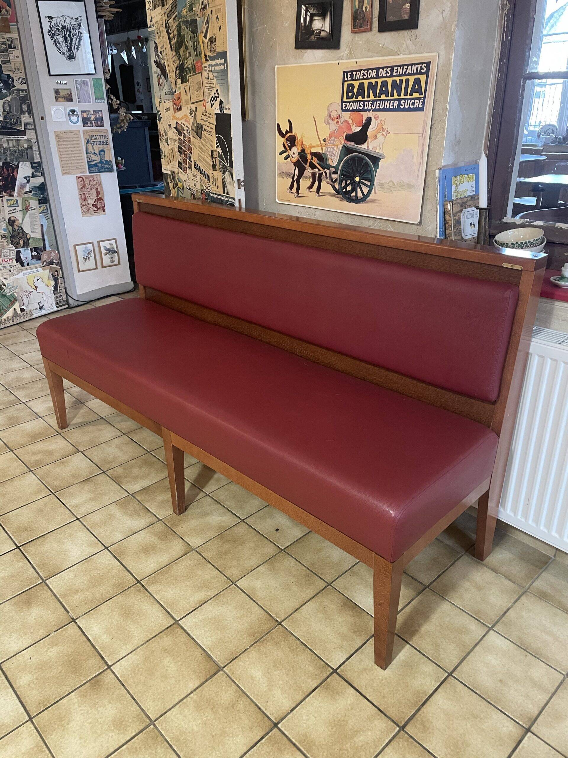 Banquette de bistrot