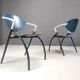 Chaises de salle à manger post-modernes, années 1990
