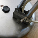 Chrome articulated office lamp