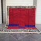 Tapis en laine pure fait main traditionnelle taille 2/3 m