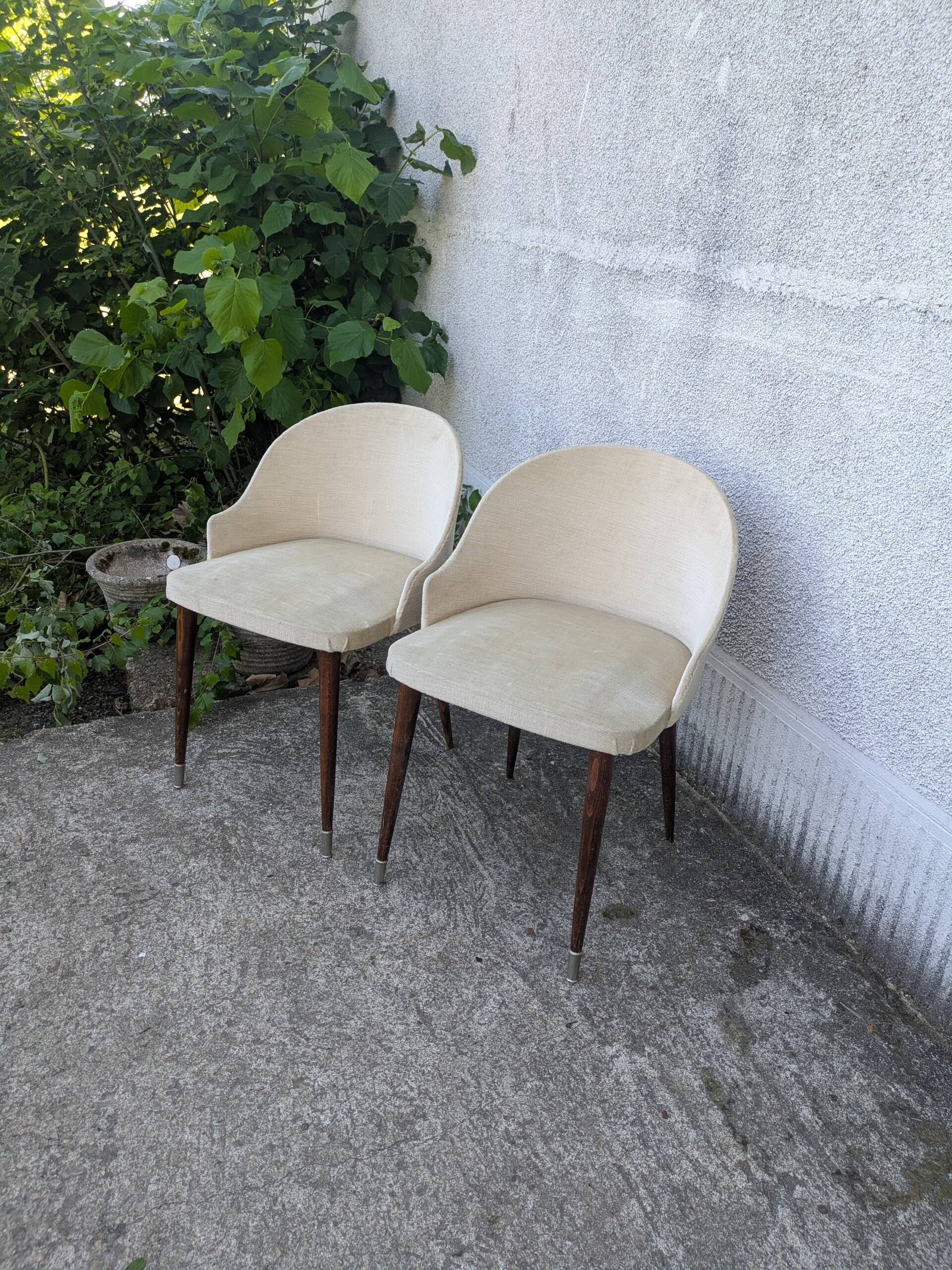Pair of cocktail chairs