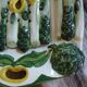 Old Vallauris slipware plate