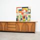 1980's Italian walnut sideboard