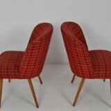 Set of upholstered chairs, 1960