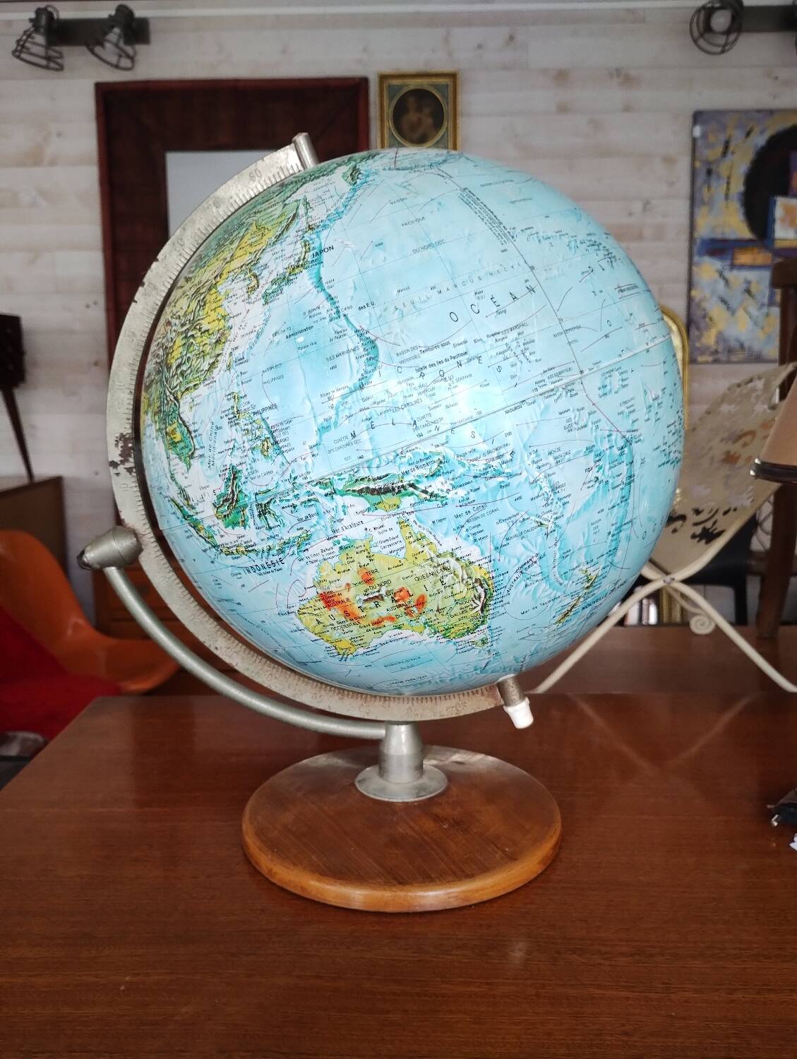 Earth globe