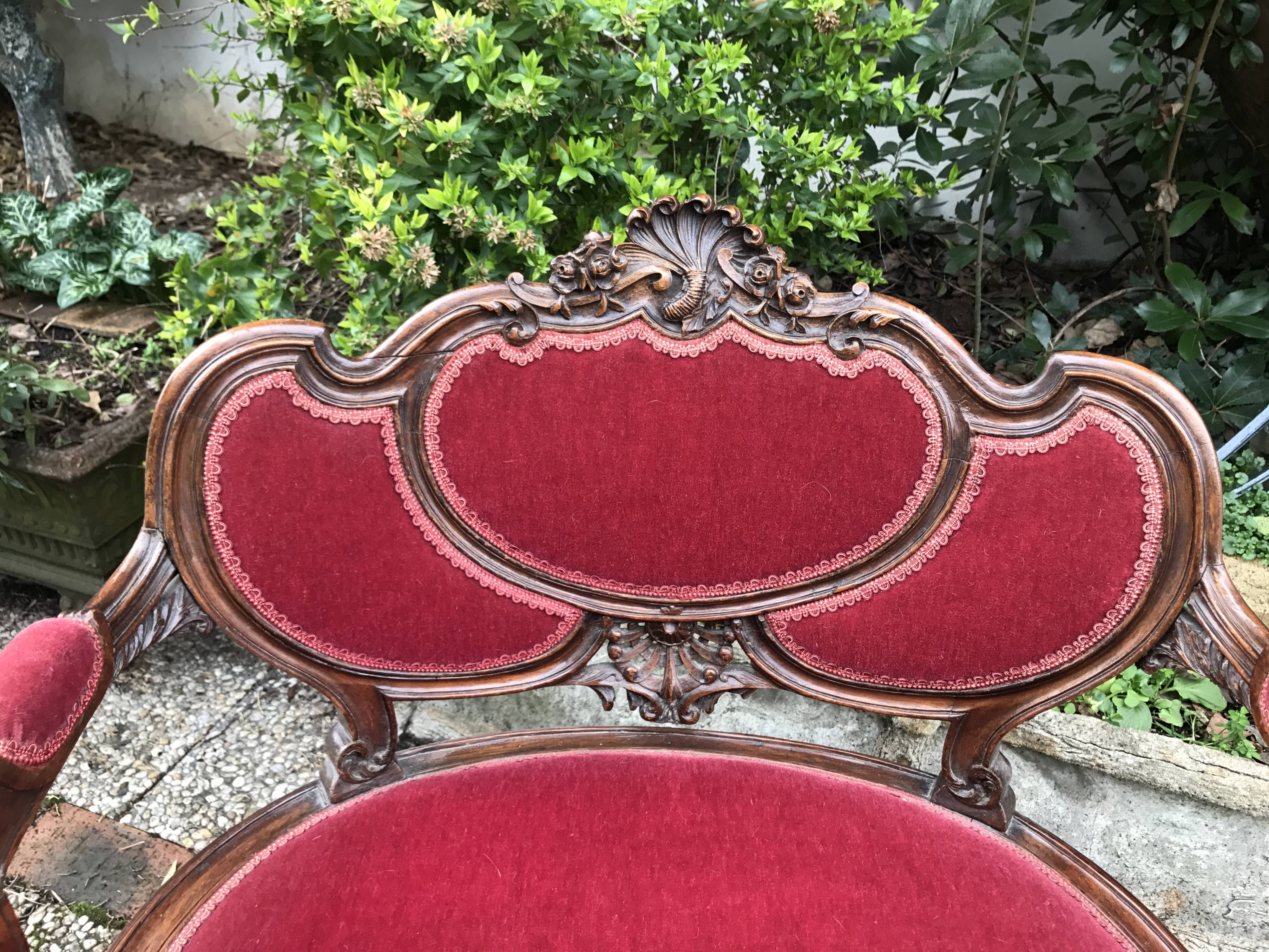 Louis XV style armchair