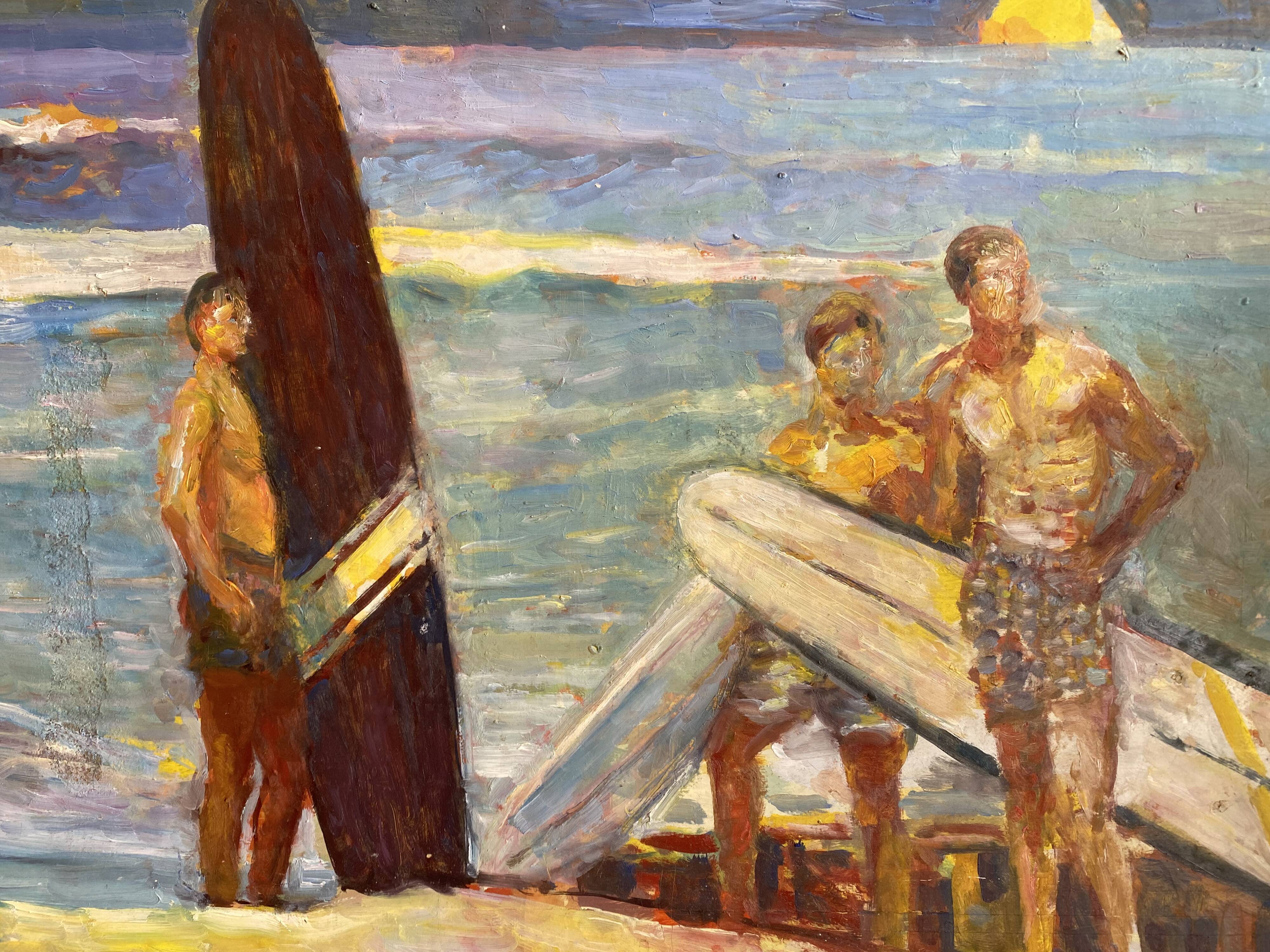 Painting Patrice Landauer