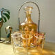 Aperitif service, cooked wine, port or liqueur Verrerie de Monaco