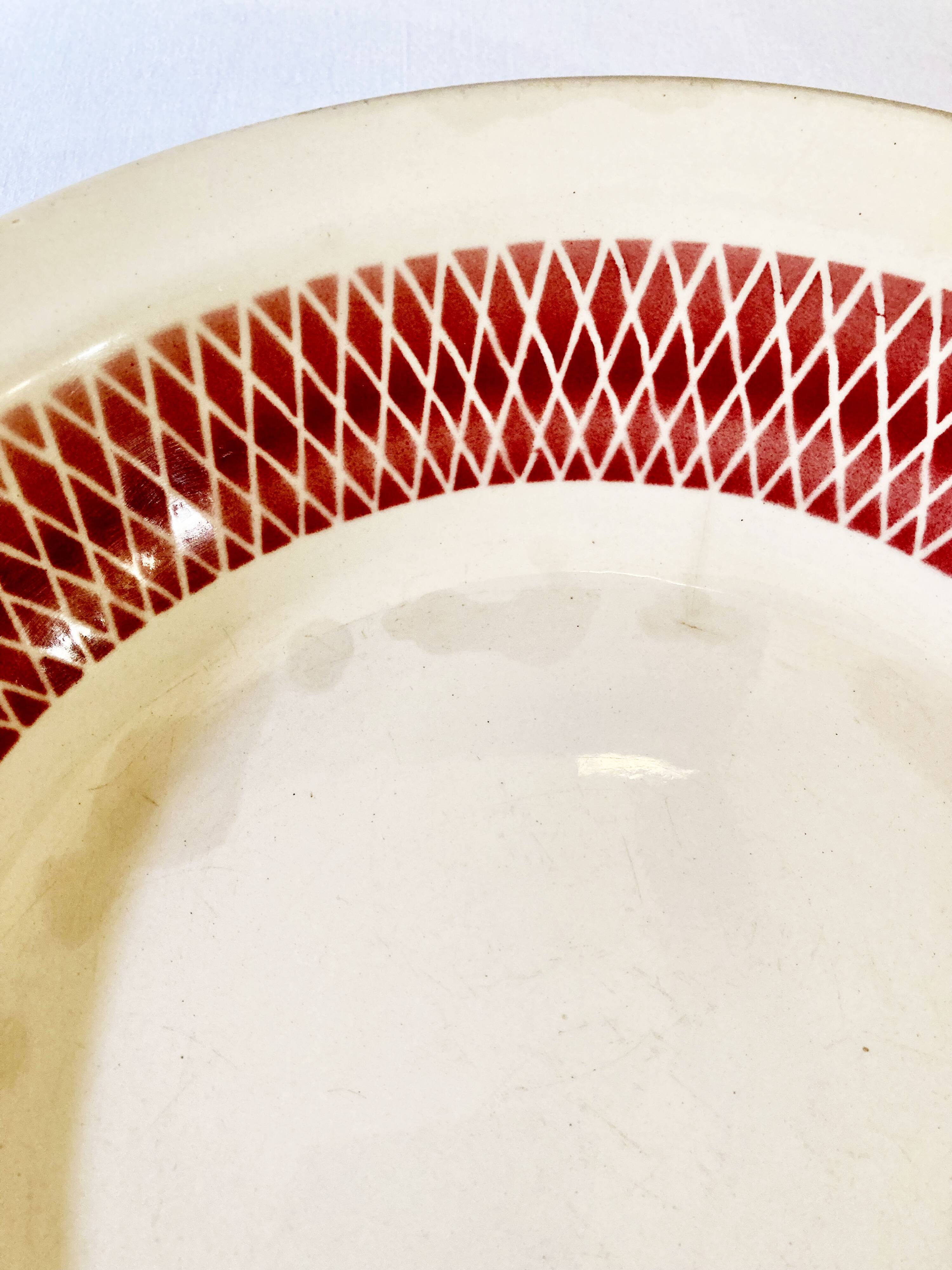 Badonviller art deco dish