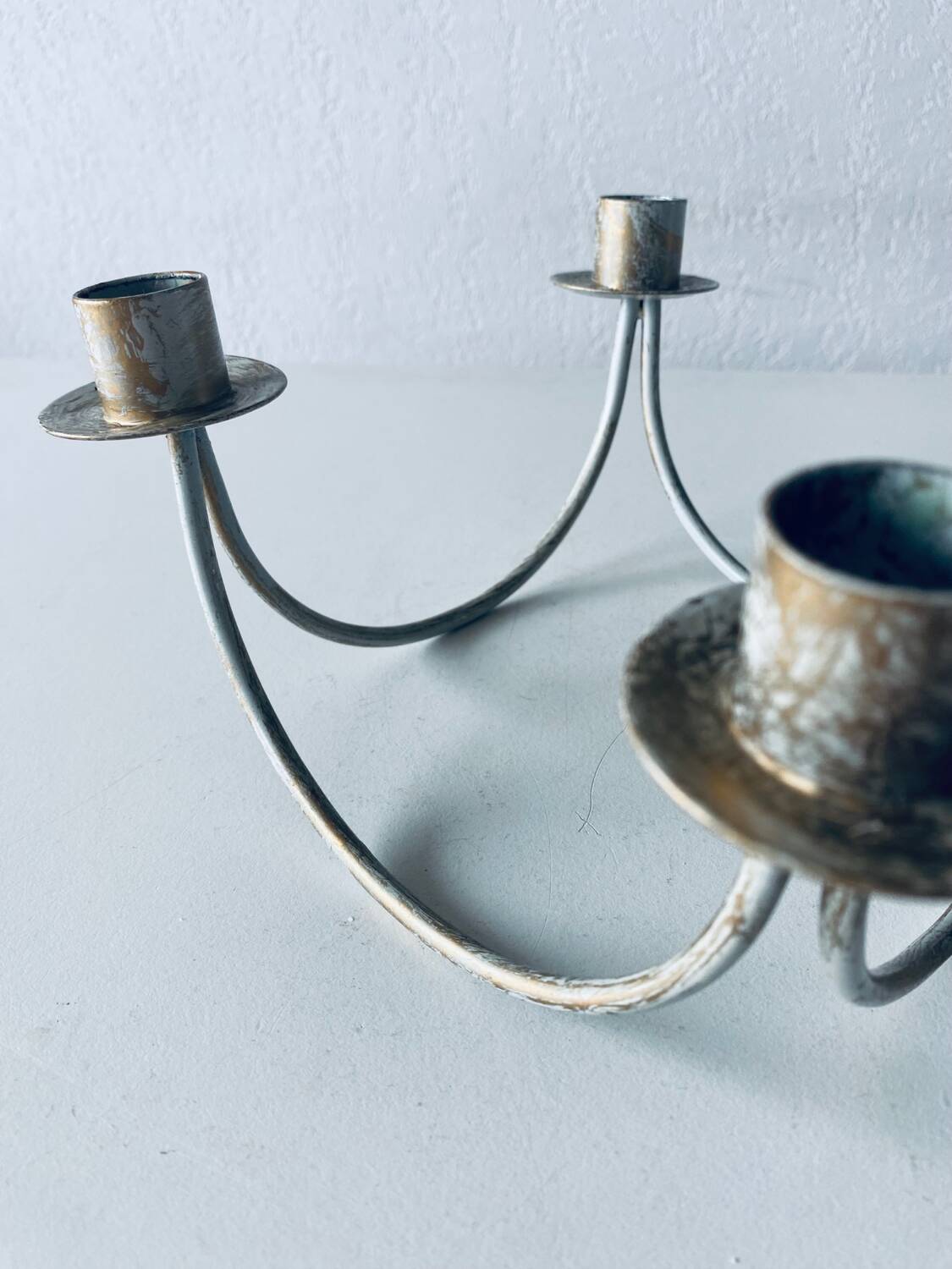 4 branch candle holder