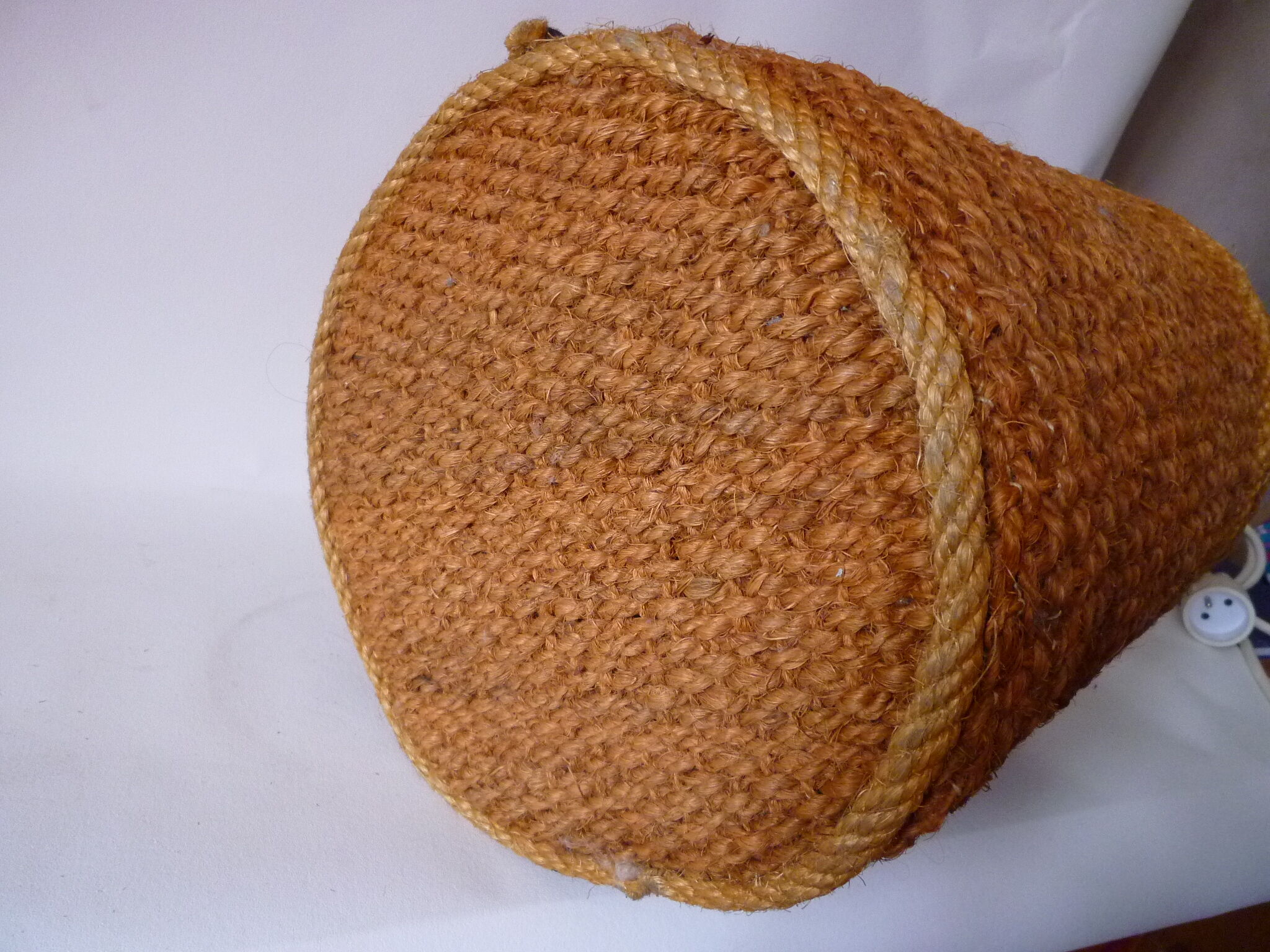 Jute transport basket