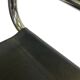 Tabouret de bar vintage en cuir noir et chrome, Italie