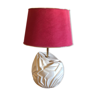 Viva villa vintage designer table lamp with streaked egg ceramic