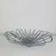 Chrome wire fruit bowl, 1970s.