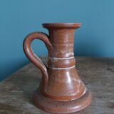 Puisaye stoneware candle holder
